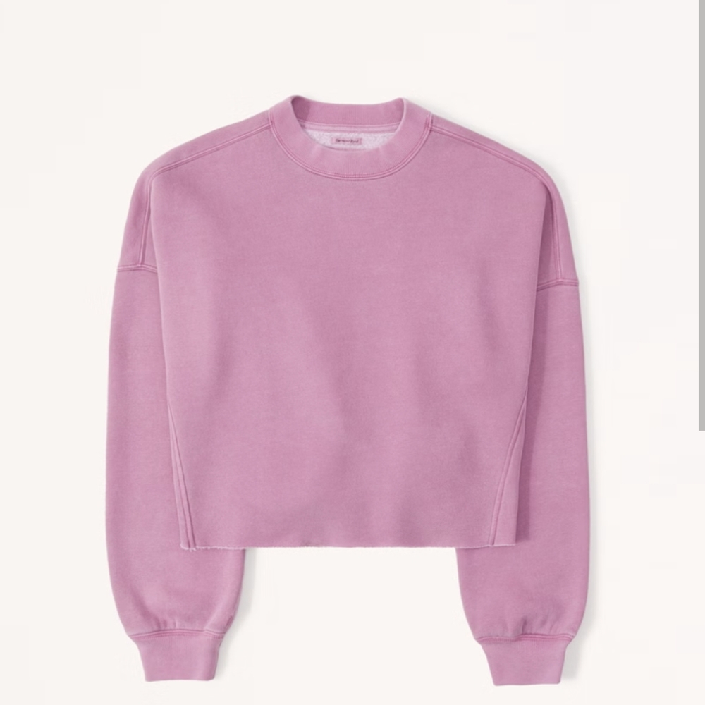Abercrombie Essential Sunday Cutoff Mini in Pink